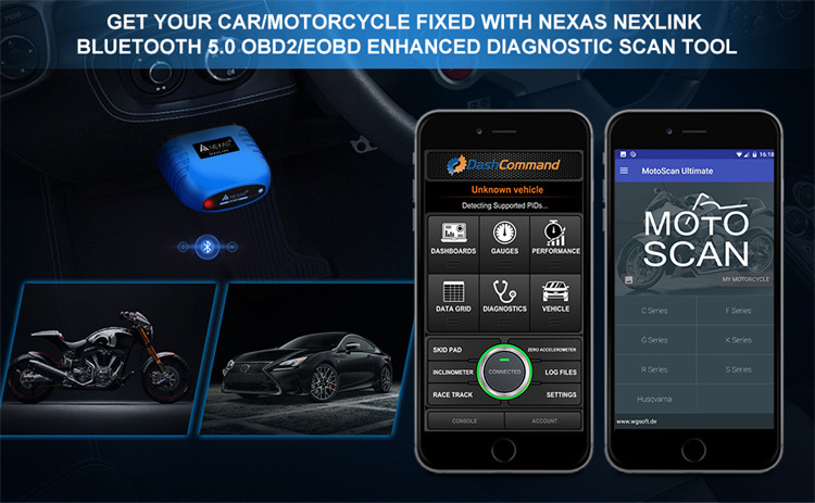 Bluetooth OBD2 Scanner