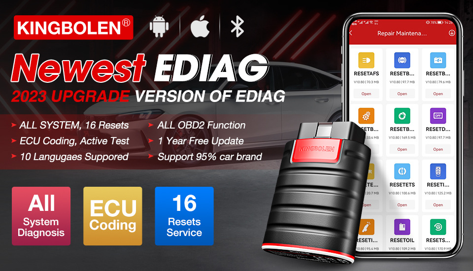 KINGBOLEN Ediag vs THINKDIAG Comparison Chart