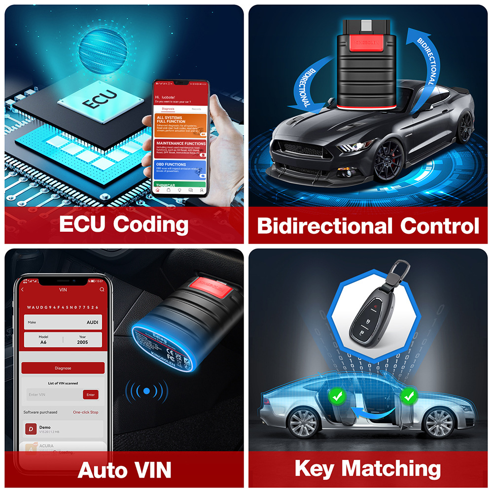 Mechanic Using Ediag Scanner