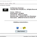 CAT ET4 2024A Diagnostic Tool
