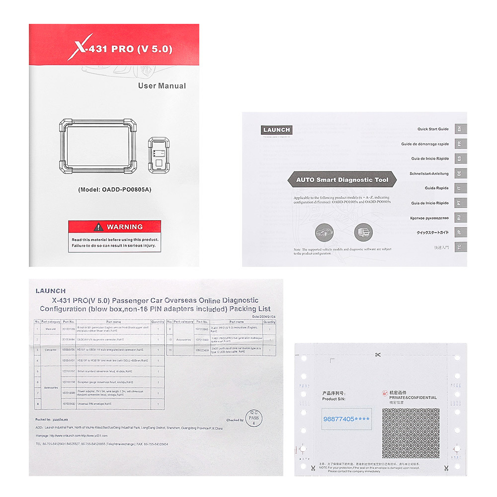 X431 PRO V 5.0 Diagnostic Tool