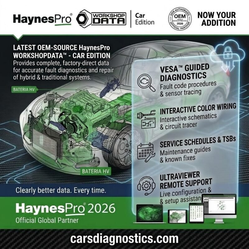 HaynesPro WorkshopData 1-Year Online Access